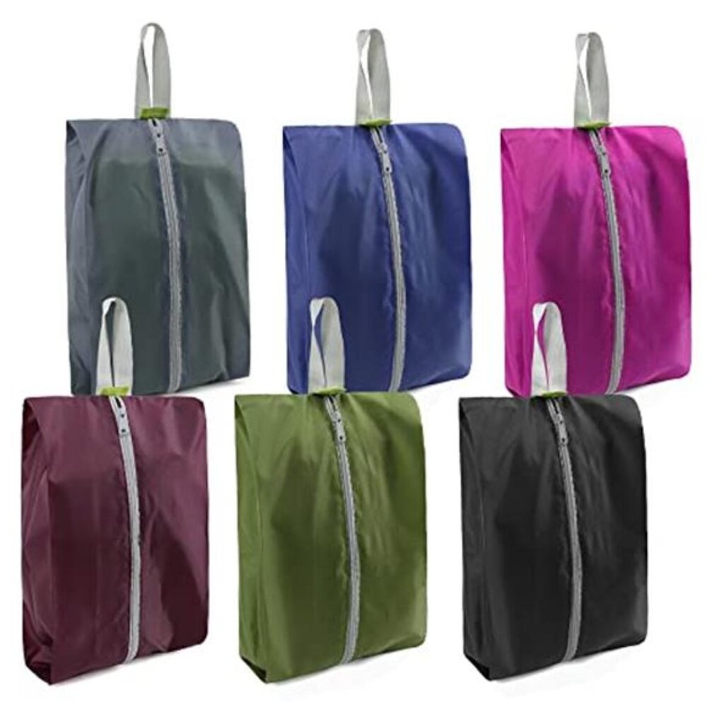 Travel Shoe Bag Organizer Nylon Zipper Sneaker Storage Case Washable